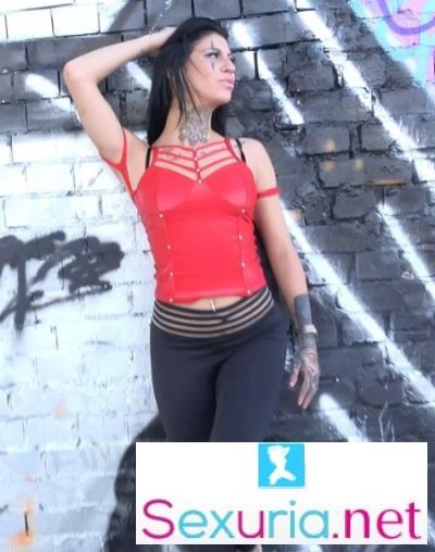 Mina Alpina - Face Tattoo Teen Mina Talk To Public Sex At Street Casting 1080p