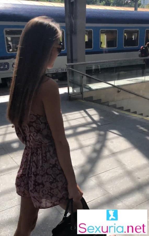 Cindy Shine - Quickie Fuck On A Train FullHD 1920p