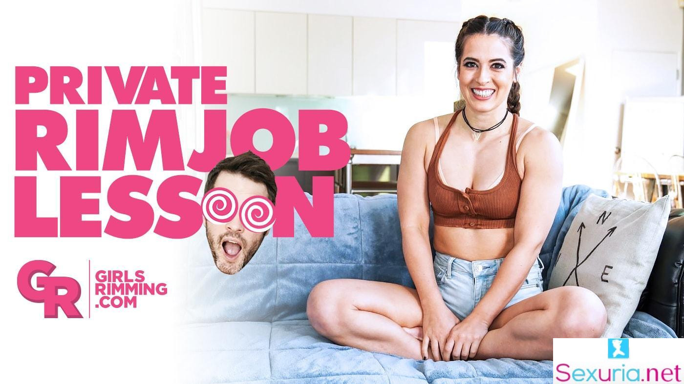 Girls Rimming - Abbie Maley - Private Rimjob Lesson 1080p