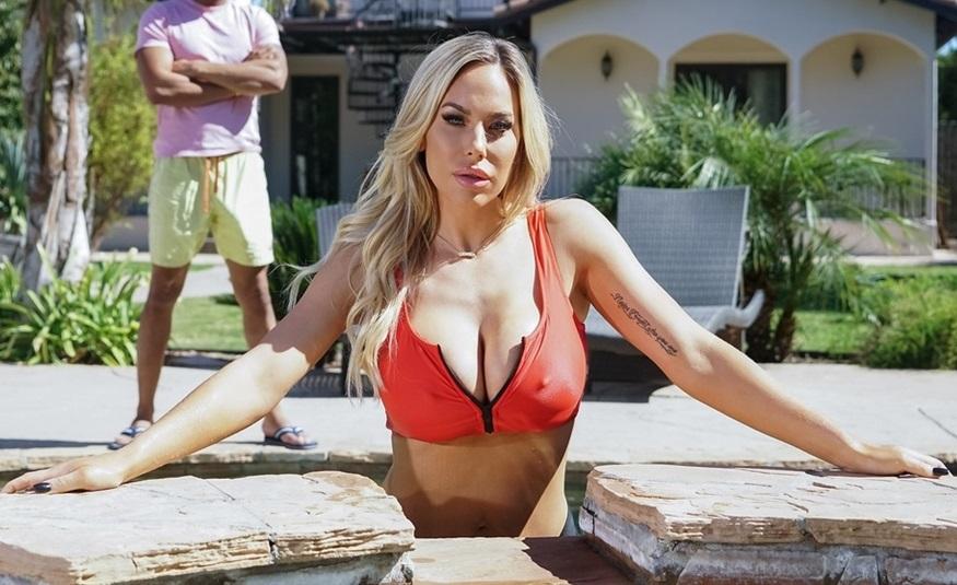 Olivia Austin - Poolside Fucking 1080p