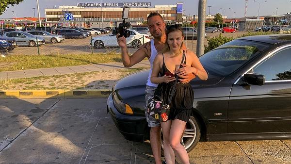 Candy Alexa got boned by Andy Star in an abandoned airport hangar! - 1080