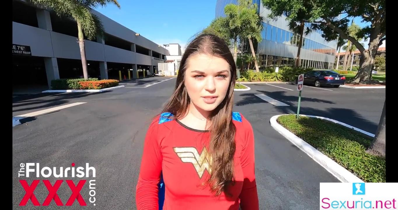 The Flourish XXX - Anastasia Rose - Wonder Woman Catches her Cheating Man and Gets Creampie 720p