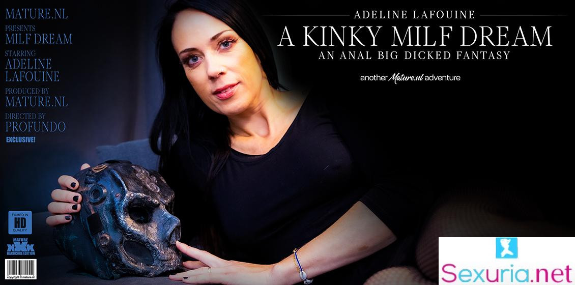 Mature NL - Adeline Lafouine - This MILF has a kinky dream about a big dicked anal adventure 1080p