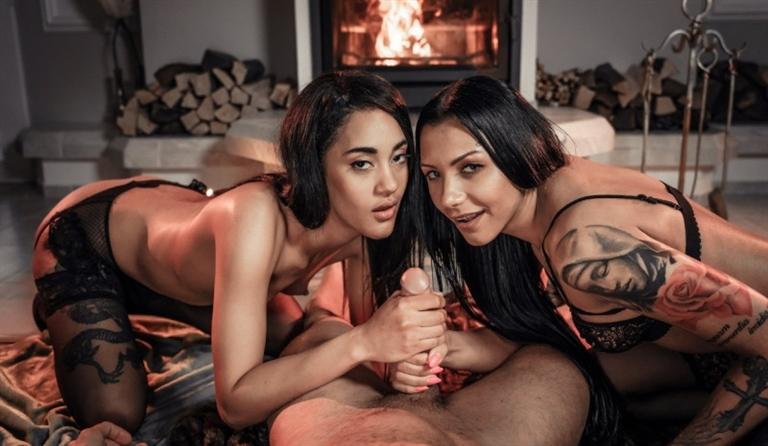 Capri Lmonde & Adelle Sabelle - Twice The Delights 1080p