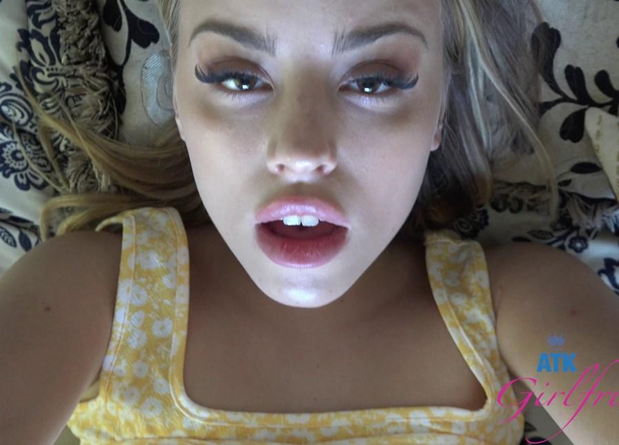 Anna Claire - Clouds Yellow Skirt Pov - 2160p