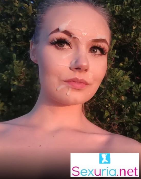 Miss Banana - Huge Facial by the Sea at Sunrise UltraHD/4K 2160p