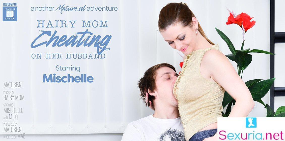 Mature NL - Mischelle - Hairy mom Mischelle is cheating on her husband 1080p