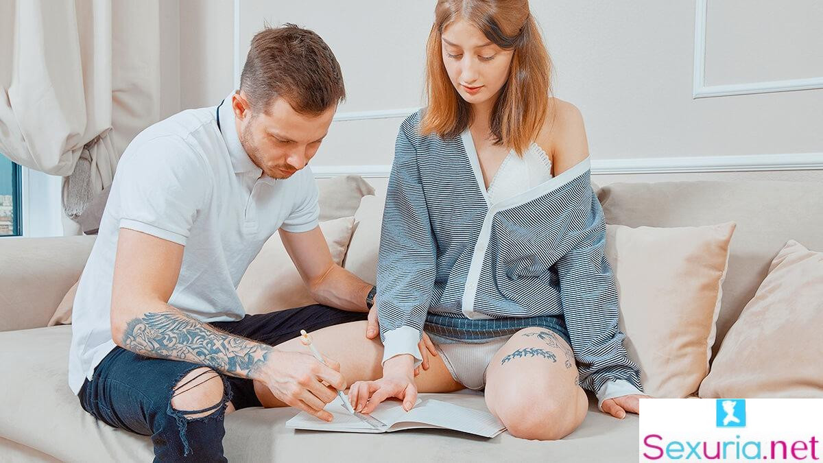 Fuck Studies - Sasha Paige - Studying goes better after orgasm 1080p