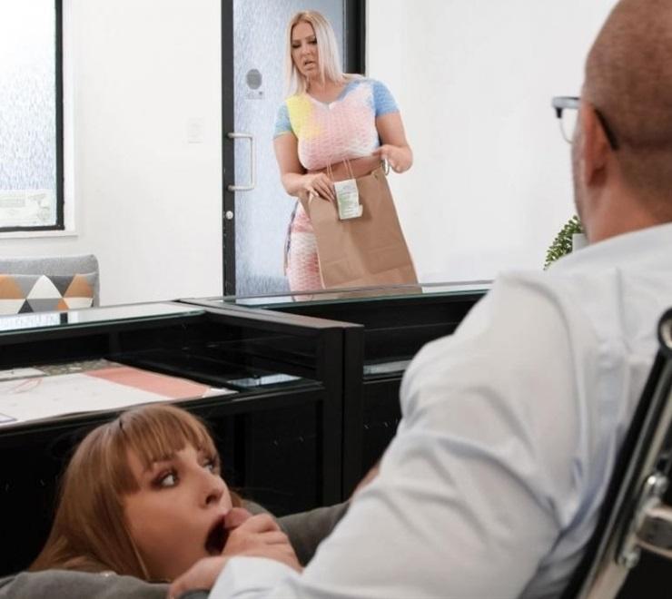 Angel Youngs & Jenna Starr - Ganging Up On The Secretary