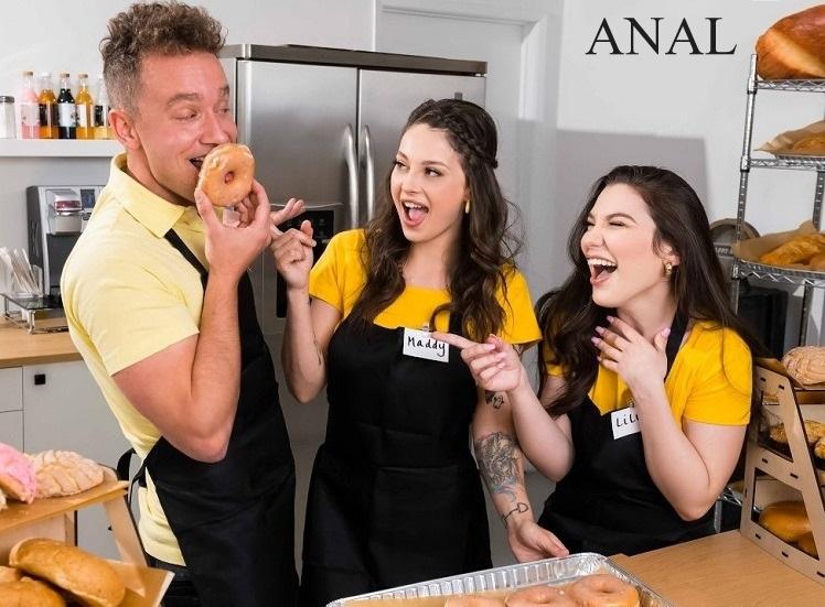 Maddy May And Lily in Biz Up Front Party In The Back