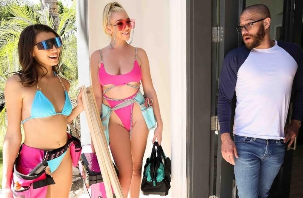 Kendra Sunderland & Maya Woulfe - Hot Girls With Tools