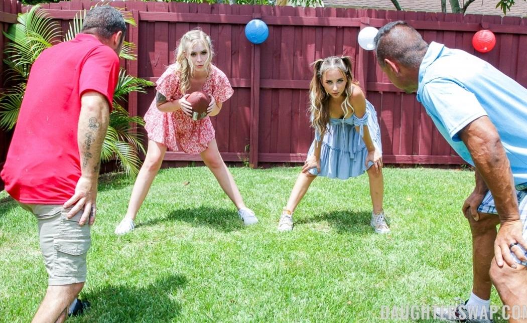 Macy Meadows & Krissy Knight - Football Brings Us Close 1080p