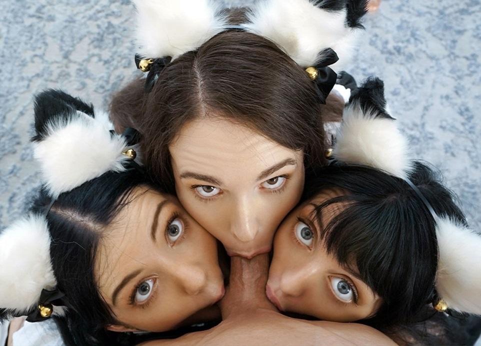 Brooke Johnson, Kitty Cam & Lily Thot - I'm Ready To Join You Guys 1080p