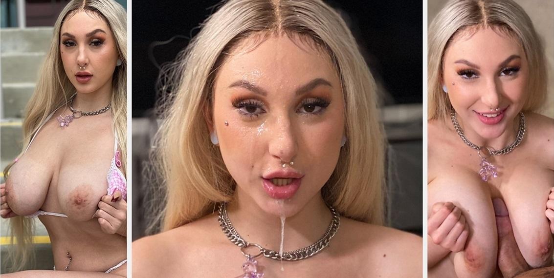 Skylar Vox - Skylar Gets A Mouth Workout 720p