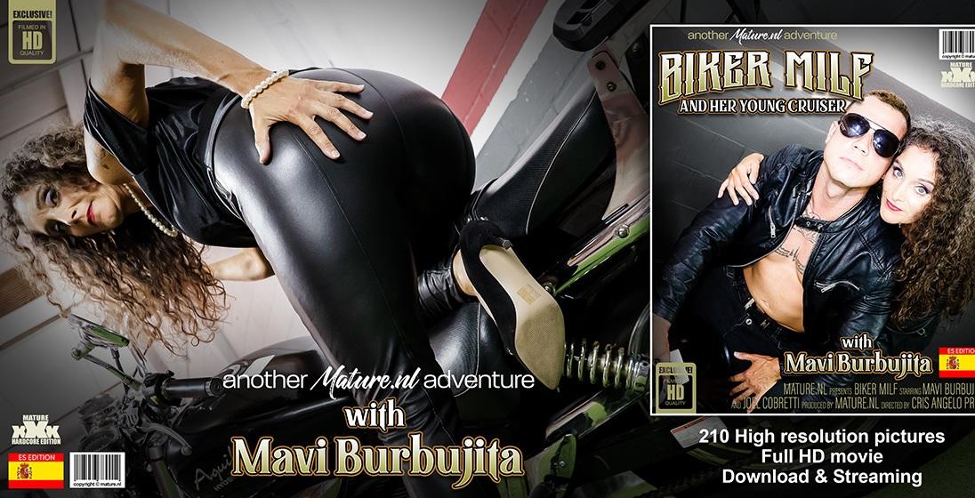 Joel Cobretti (29), Mavi Burbujita (EU) (52) - Mavi Burbujita is naughty biker MILF that gets hot from young bad boys - 1080p