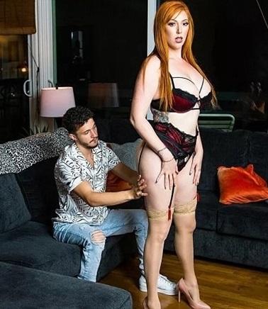 Lauren Phillips - Busty Redhead Lauren Phillips Rides Her Fans Big Cock 720p