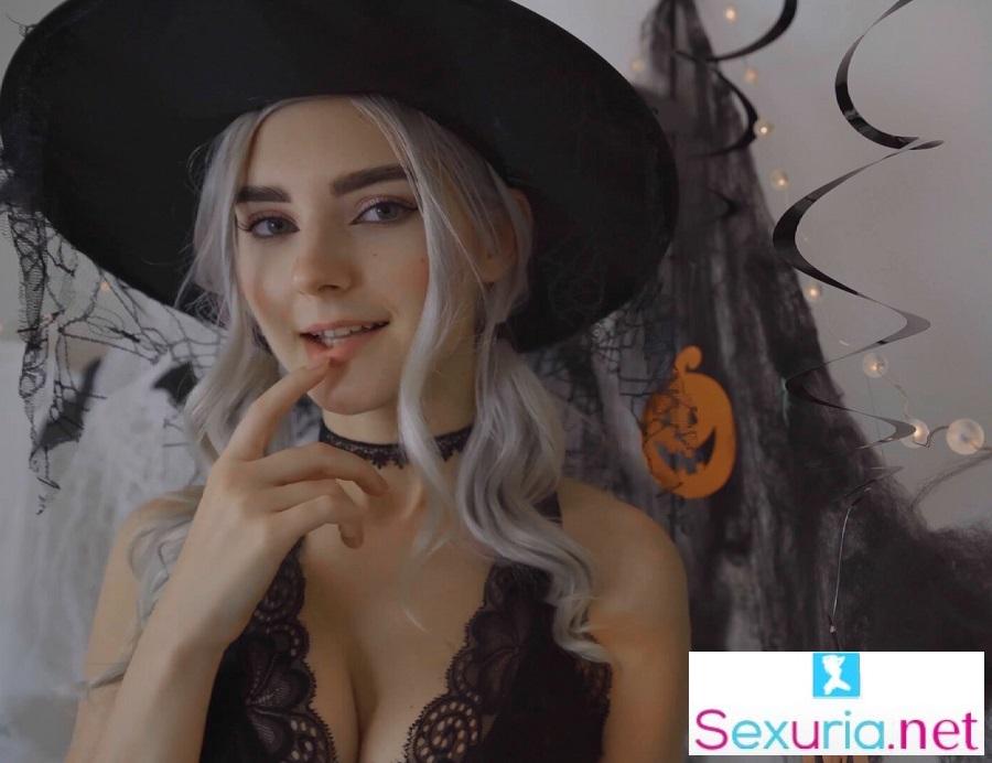 Eva Elfie - Busty Witch Gets Facial And Swallows Cum UltraHD/4K 2160p