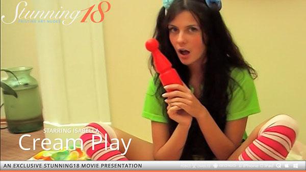 Isabella - Cream Play 720p