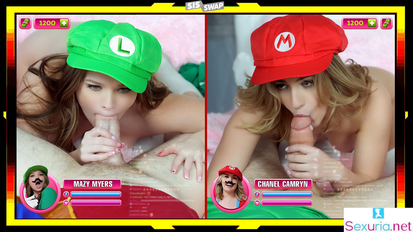 Sis Swap - Chanel Camryn & Mazy Myers - Doing It for the Views 1080p