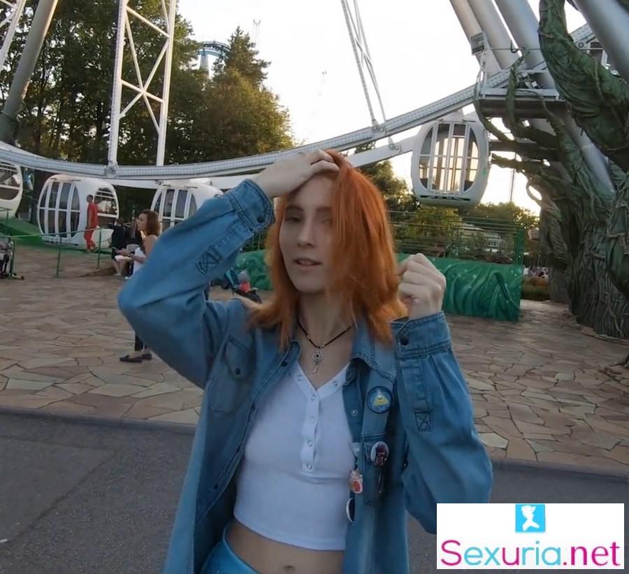 Elin Flame - Public Blowjob On Ferris Wheel FullHD 1080p