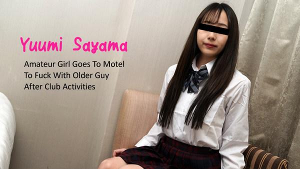 Yuumi Sayama - Amateur Girl Goes To Motel To Fuck With Older Guy After Club Activities 1080p