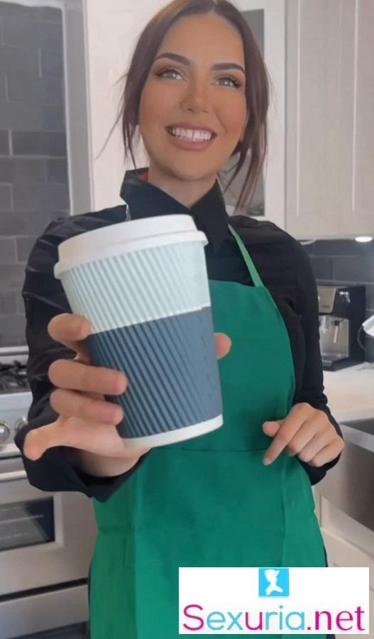 Olivia Maeday - Barista Roleplay Sextape FullHD 1920p