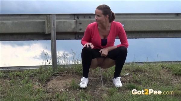 A busy road is a great place to take a piss! (1080p)