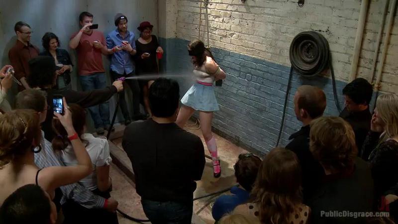 Jodi Taylor - Dirty Whore Gets Hosed Down And Humiliated