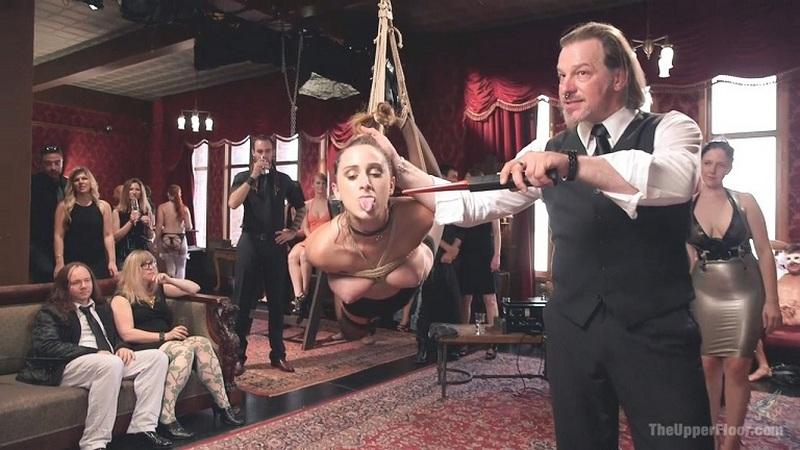 Ashley Adams - Fresh 19 Year Old Tied Tight and Made to Serve Orgy 720p