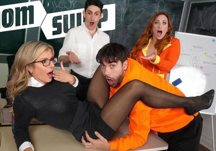 Cory Chase and Sophia Locke - HomeSchool Sex Ed 720p