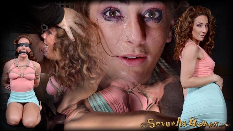 Sexy starlet Savannah Fox tightly tied and fucked without mercy with drooling deepthroat on BBC 720p