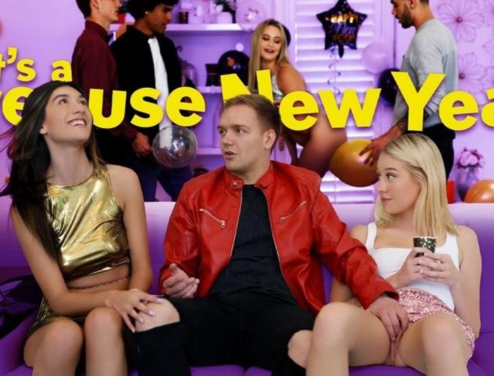 Aubry Babcock, Chloe Rose, Skyler Storm - It's a Freeuse New Year! 720p