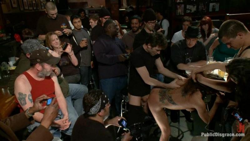 James Deen, Gia DiMarco - Gia DiMarco Gets Double Penetrated At A Public Bar 720p