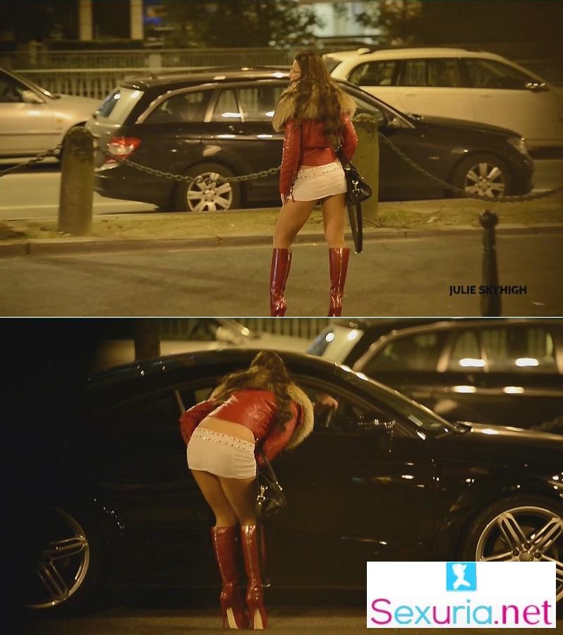 Julie Skyhigh - Hooker On The Road Red Boots HD 720p