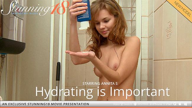 Annita S - Hydrating is Important 1080p