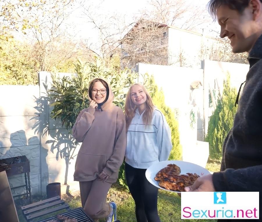 Verlonis Alina, Alexa Poshspicy - Hot girls Verlonis and Poshspicy Joined The Party And Seduced The Guys For Foursome Sex FullHD 1080p