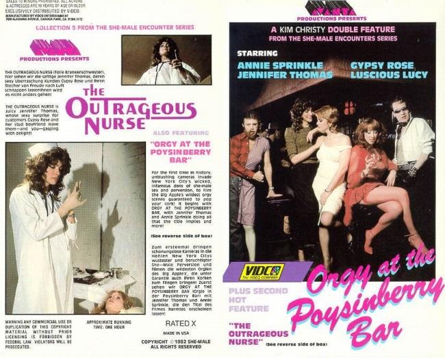 She-Male Encounters 5: Orgy at the Poysinberry Bar [1982]
