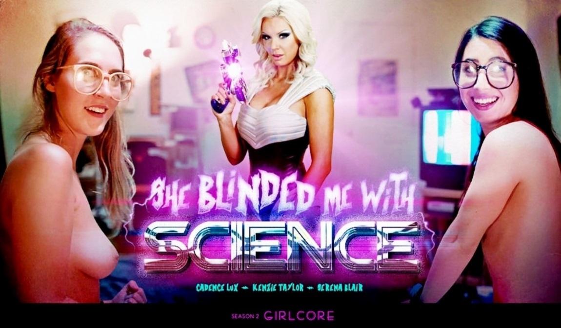 Serena Blair, Cadence Lux, Kenzie Taylor - She Blinded Me With Science 1080p