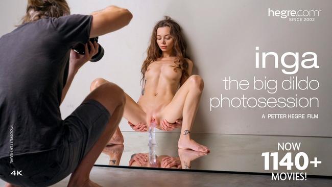Inga - The Big Dildo Photo Session 1080p