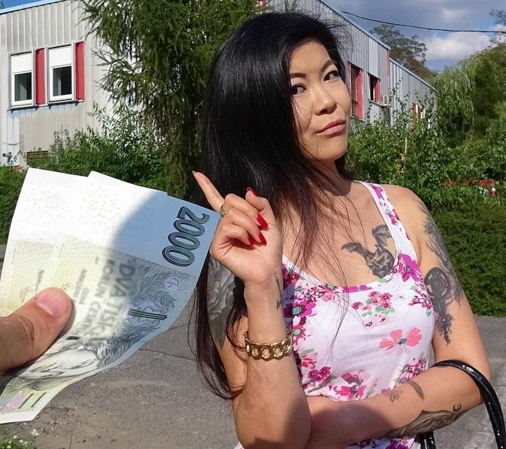 Akasha Coliun - Hot Asian chick loves girthy cock 1080p