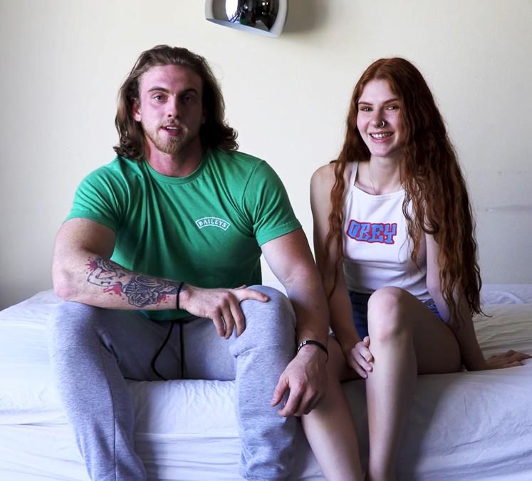 Jane Rogers - Buff Thor-like Dustin Reynolds Loves His First Redhead Jane Rogers - SD/1080p