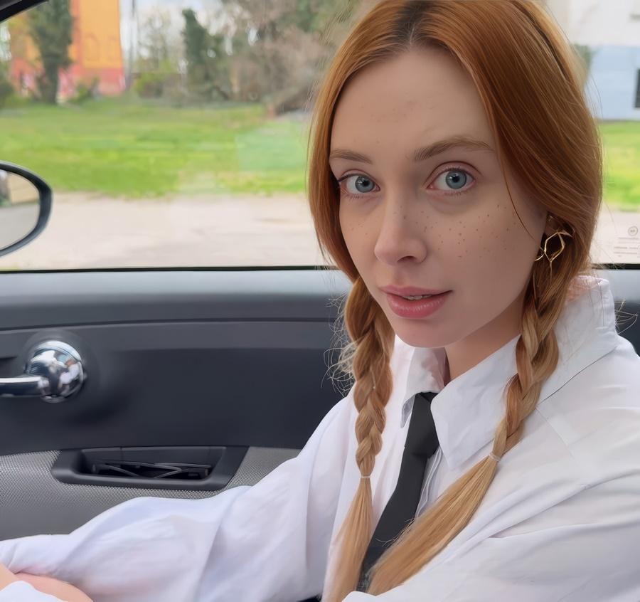 Loly Nebel - Fuck Taxi Horny Cutie Loves To Ride a Taxi And Bounce On My Dick! UltraHD/4K 2160p