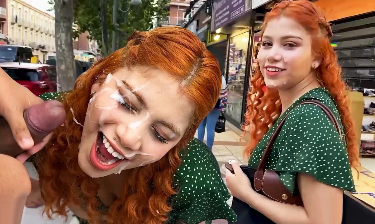 Marina Gold - Marina's Cumwalk Through Madrid - SD/720p