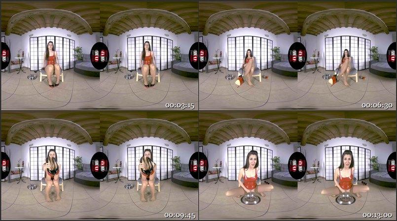 Piss and Foot Tease With A Kinky Dominant Brunette 1440p