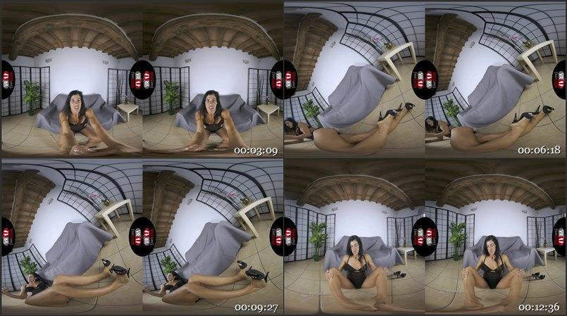 Sadistic Dominant Woman Gives Her Lover A Steamy Handjob And Footjob 1440p