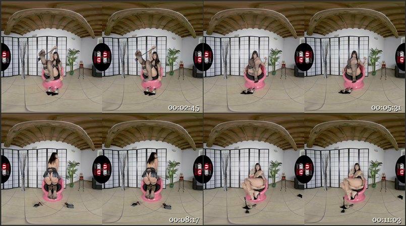 Tattooed Hottie Plays With Her Riding Crop And Feet 1440p