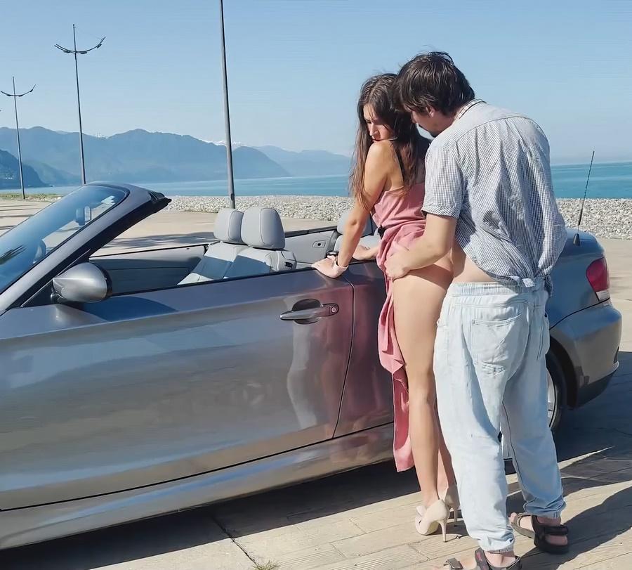 GoldTeachers - Skinny Bitch Gave Herself To a Rich Guy On The Coast For a Cabriolet FullHD 1080p