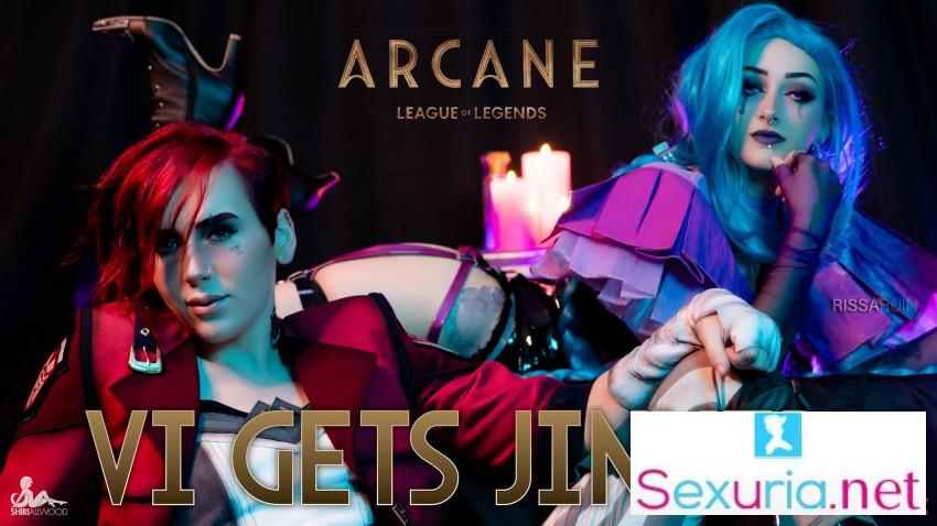 Shiri Allwood, Rissa Ruin - Vi Gets Jinxed - 1080p