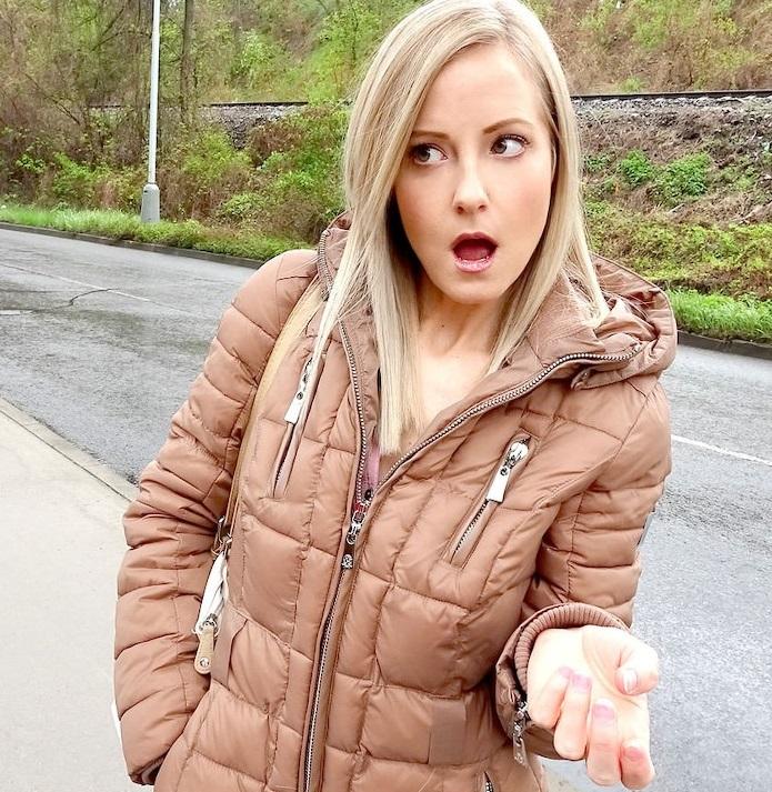 Sicilia Crane - Student Actress Fucked Outside 1080p