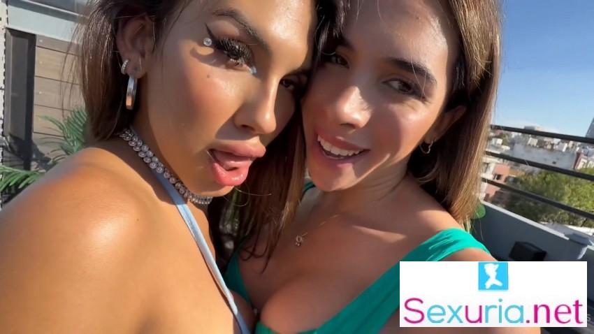 Giuli Turns, Agos Ts, Agos - Yoga Wet and Naked - 1080p